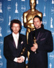Coen Brothers Holding Trophy in Black Tuxedo Photo Print - Item # VARCEL688486