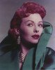 Jeanne Grain in Green Coat Close Up Portrait Photo Print - Item # VARCEL688727
