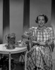 Joan Crawford wearing a Checkered Wrap Dress in Classic Photo Print - Item # VARCEL688764