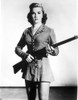 A Portrait Of Phyllis Coates Carrying A Rifle Photo Print - Item # VARCEL696228