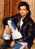 Richard Grieco Seated in Black Leather Jacket Photo Print - Item # VARCEL696361
