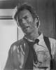 Clint Eastwood Talking in White Long Sleeve with Necktie Portrait Photo Print - Item # VARCEL696556