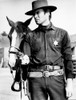 Clint Eastwood Holding Horse in Classic Photo Print - Item # VARCEL696737