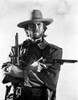 A Portrait Of Clint Eastwood with Guns Photo Print - Item # VARCEL696791