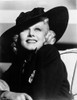 Jean Harlow Portrait in Black Hat and Dress Photo Print - Item # VARCEL697078