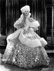 Marion Davies posed in A Glitter Dress in Black and White Photo Print - Item # VARCEL697060