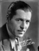 A Signed Portrait Of Warner Baxter Photo Print - Item # VARCEL697138