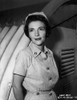 Nancy Davis posed in Nurse Outfit in Black and White Photo Print - Item # VARCEL697189