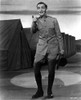 Irving Berlin on stage wearing a military uniform Photo Print - Item # VARCEL697291