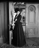 Yvonne Decarlo Looking Angry in Black Dress in Black and White Photo Print - Item # VARCEL697292