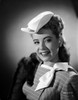 Gloria DeHaven smiling in A Portrait in Black and White Photo Print - Item # VARCEL697470