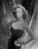 Susan Hayward wearing a Black Tube Dress with Flowers Photo Print - Item # VARCEL697620