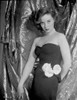 Susan Hayward Pose in Black Gown Photo Print - Item # VARCEL697708