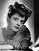Carol Donell in Necklace and Leaning Photo Print - Item # VARCEL697736