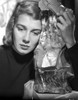 Betsy Drake Portrait in Black High Neck Long Sleeve Shirt Photo Print - Item # VARCEL697802