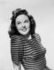 Susan Hayward Posed in a Stripe Shirt Photo Print - Item # VARCEL697833
