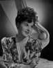 Susan Hayward wearing a Printed Blouse Photo Print - Item # VARCEL697866