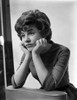 Patty Duke on Leaning with Two Hands on Face Photo Print - Item # VARCEL697885