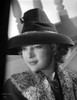 June Duprez on Dark Top and Dark Hat Portrait Photo Print - Item # VARCEL698021