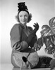 June Duprez on a Top Dark Top and sitting Photo Print - Item # VARCEL698049