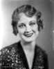 Josephine Dunn on an Embroidered Top and smiling Portrait Photo Print - Item # VARCEL698082