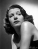 Rita Hayworth Posed in a Black Dress with a Straight Face Photo Print - Item # VARCEL698100