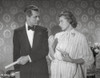 Indiscreet Man and Woman Facing each Other Photo Print - Item # VARCEL698246