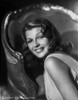 Rita Hayworth Grinning in White Dress Photo Print - Item # VARCEL698311
