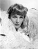 Frances Farmer Surrounded a Thick Furry Shawl Portrait Photo Print - Item # VARCEL698324