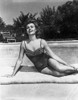Rita Hayworth Posed in Swimming Attire Photo Print - Item # VARCEL698332