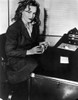 Frances Farmer on Dark Top with Cigarette on Hand Photo Print - Item # VARCEL698360