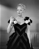 Frances Farmer Dark Dress with Champagne Glass on Hand Photo Print - Item # VARCEL698363