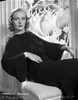 Frances Farmer on a Dark Dress and sitting on Chair Photo Print - Item # VARCEL698366