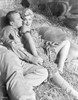 Naked And The Dead Couple Reclining in Black and White Photo Print - Item # VARCEL698426