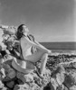 Rita Hayworth Side View Pose and Looking Up Photo Print - Item # VARCEL698505
