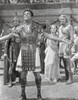 Quo Vadis Gladiator Taunting Scene Excerpt from Film in Black and White Photo Print - Item # VARCEL698592