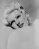 Rita Hayworth Posed in White Fur Photo Print - Item # VARCEL698587