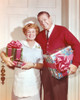Hazel Pose with Christmas Presents Photo Print - Item # VARCEL698637