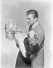 Champion Couple Portrait in Black and White Photo Print - Item # VARCEL698641