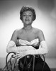 Rita Hayworth Pose in Gown on Chair Photo Print - Item # VARCEL698631