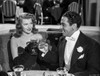Rita Hayworth Portrait with A Man Drinking Wine Photo Print - Item # VARCEL698634