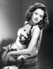 Carol Forman on an Embroidered Halter Dress sitting Photo Print - Item # VARCEL698666