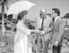 Suddenly Last Summer Man and Woman Introducing Their selves Scene Excerpt from Film in Black and White Photo Print - Item # VARCEL698670
