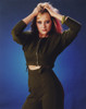 Portrait of Anne Heche in Blue Background Photo Print - Item # VARCEL698656
