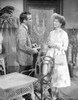 Suddenly Last Summer Couple Talking Scene Excerpt from Film in Black and White Photo Print - Item # VARCEL698709