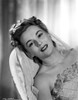 Eva Gabor on a Wedding Gown Leaning Portrait Photo Print - Item # VARCEL698838