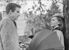 Splendor In The Grass Cast Members Couple Talking Scene Excerpt from Film in Black and White Photo Print - Item # VARCEL698940