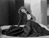 Katharine Hepburn Pose in Black Gown in Black and White Photo Print - Item # VARCEL699022