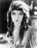 Lillian Gish on a Dress Facing with Pouty Lips Photo Print - Item # VARCEL699136