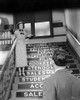 Katharine Hepburn on Stairs with a Man Photo Print - Item # VARCEL699156